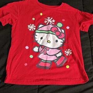 Winter Hello Kitty Graphic T-Shirt